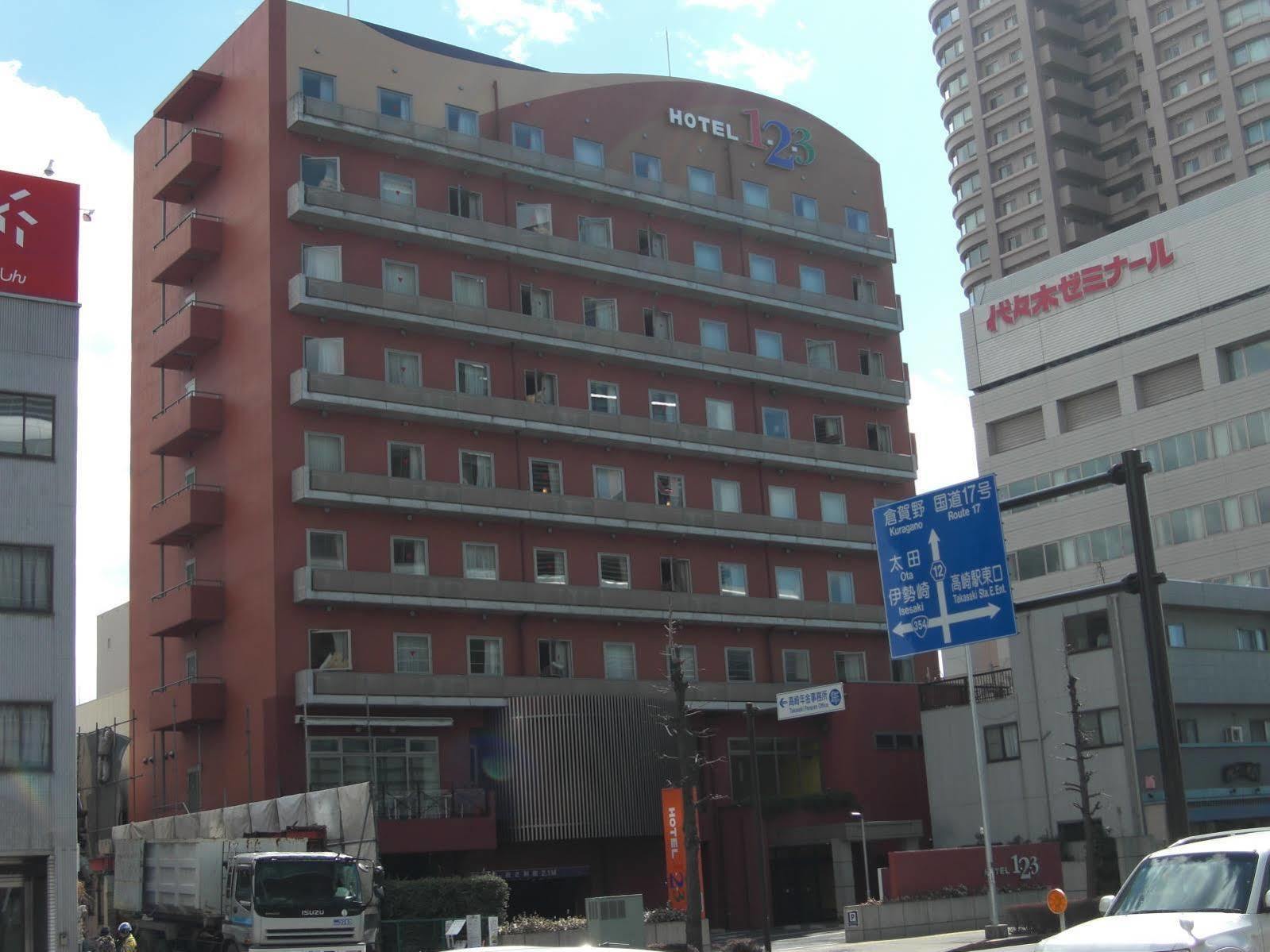 Hotel 1-2-3 Takasaki Esterno foto